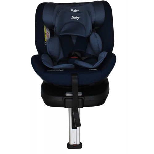 Καθισματάκι αυτοκινήτου Baby Plus ONE isofix για βάρος 0 έως 36kg περιστρεφόμενο 360 μοίρες σε μπλε