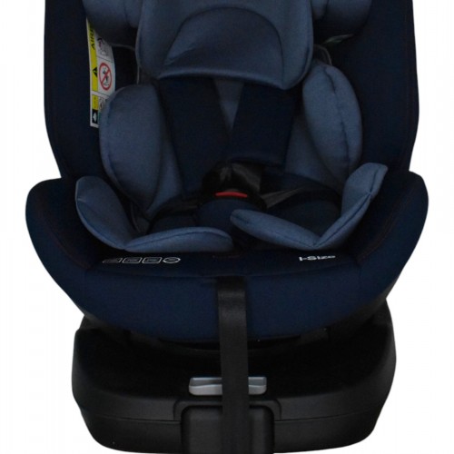 Καθισματάκι αυτοκινήτου Baby Plus ONE isofix για βάρος 0 έως 36kg περιστρεφόμενο 360 μοίρες σε μπλε