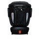 Καθισματάκι αυτοκινήτου Baby One isofix για βάρος 0 έως 36kg περιστρεφόμενο 360 μοίρες σε σκούρο γκρι με γκρι