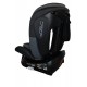 Καθισματάκι αυτοκινήτου Baby One isofix για βάρος 0 έως 36kg περιστρεφόμενο 360 μοίρες σε σκούρο γκρι με γκρι