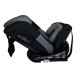 Καθισματάκι αυτοκινήτου Baby One isofix για βάρος 0 έως 36kg περιστρεφόμενο 360 μοίρες σε μαύρο με γκρι