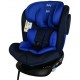 Καθισματάκι αυτοκινήτου Baby One isofix για βάρος 0 έως 36kg περιστρεφόμενο 360 μοίρες σε μαύρο μπλε