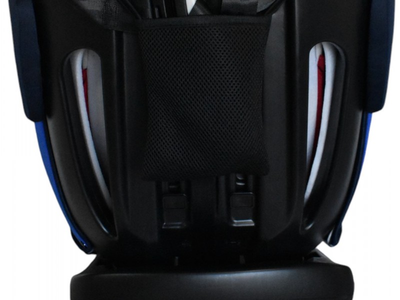Καθισματάκι αυτοκινήτου Baby One isofix για βάρος 0 έως 36kg περιστρεφόμενο 360 μοίρες σε μαύρο μπλε