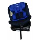 Καθισματάκι αυτοκινήτου Baby One isofix για βάρος 0 έως 36kg περιστρεφόμενο 360 μοίρες σε μαύρο μπλε