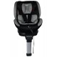 Καθισματάκι αυτοκινήτου Baby Plus isofix για βάρος 0 έως 36kg περιστρεφόμενο 360 μοίρες σε μαύρο με ανοιχτό γκρι