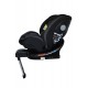Καθισματάκι αυτοκινήτου Baby Plus isofix για βάρος 0 έως 36kg περιστρεφόμενο 360 μοίρες σε μαύρο με σκούρο γκρι