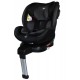 Καθισματάκι αυτοκινήτου Baby Plus isofix για βάρος 0 έως 36kg περιστρεφόμενο 360 μοίρες σε μαύρο με σκούρο γκρι