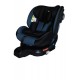 Καθισματάκι αυτοκινήτου Baby Plus isofix για βάρος 0 έως 36kg περιστρεφόμενο 360 μοίρες σε μαύρο με μπλε