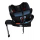 Καθισματάκι αυτοκινήτου Baby Plus isofix για βάρος 0 έως 36kg περιστρεφόμενο 360 μοίρες σε μαύρο με μπλε