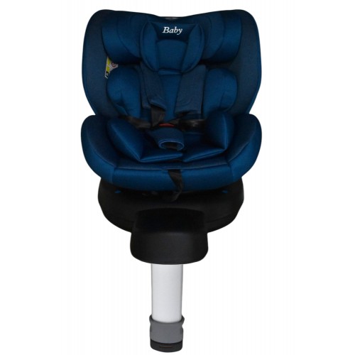 Καθισματάκι αυτοκινήτου Baby and Kid isofix για βάρος 0 έως 36kg περιστρεφόμενο 360 μοίρες σε μπλε