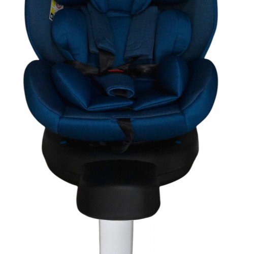 Καθισματάκι αυτοκινήτου Baby and Kid isofix για βάρος 0 έως 36kg περιστρεφόμενο 360 μοίρες σε μπλε
