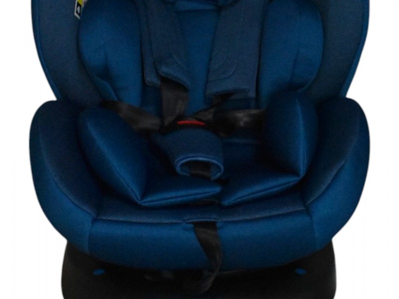 Καθισματάκι αυτοκινήτου Baby and Kid isofix για βάρος 0 έως 36kg περιστρεφόμενο 360 μοίρες σε μπλε