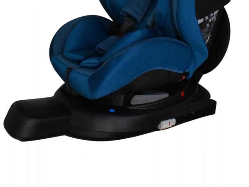 Καθισματάκι αυτοκινήτου Baby and Kid isofix για βάρος 0 έως 36kg περιστρεφόμενο 360 μοίρες σε μπλε