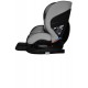 Καθισματάκι αυτοκινήτου Baby and Kid isofix για βάρος 0 έως 36kg περιστρεφόμενο 360 μοίρες σε μαύρο με γκρι