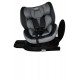 Καθισματάκι αυτοκινήτου Baby and Kid isofix για βάρος 0 έως 36kg περιστρεφόμενο 360 μοίρες σε μαύρο με γκρι