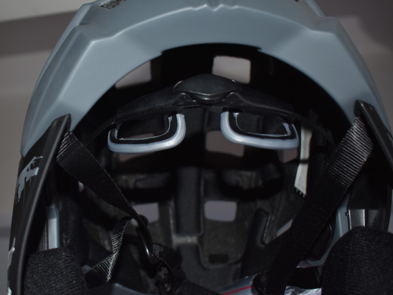 Full Face Κράνος ποδηλάτου BMX Freeride - Downhill ΜΟΟΝ matt Grey