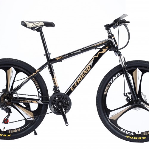 Ποδήλατο Mountain E FRIEND XC310 GT 26 ίντσες σε Μαύρο Χρυσό