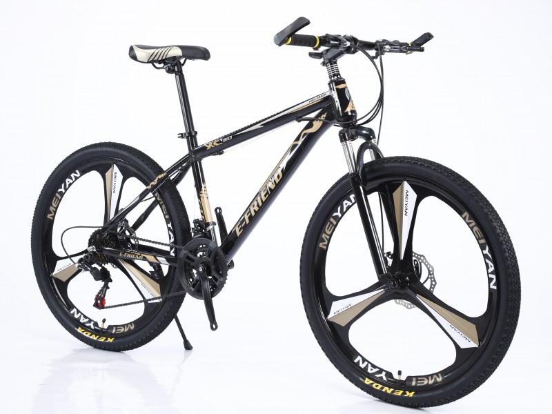 Ποδήλατο Mountain E FRIEND XC310 GT 26 ίντσες σε Μαύρο Χρυσό