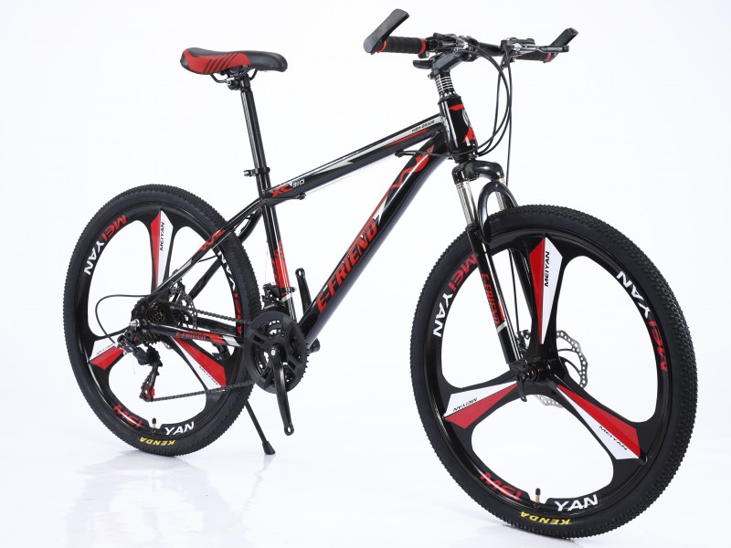 Ποδήλατο Mountain E FRIEND XC310 GT 26 ίντσες σε Μαύρο Κόκκινο