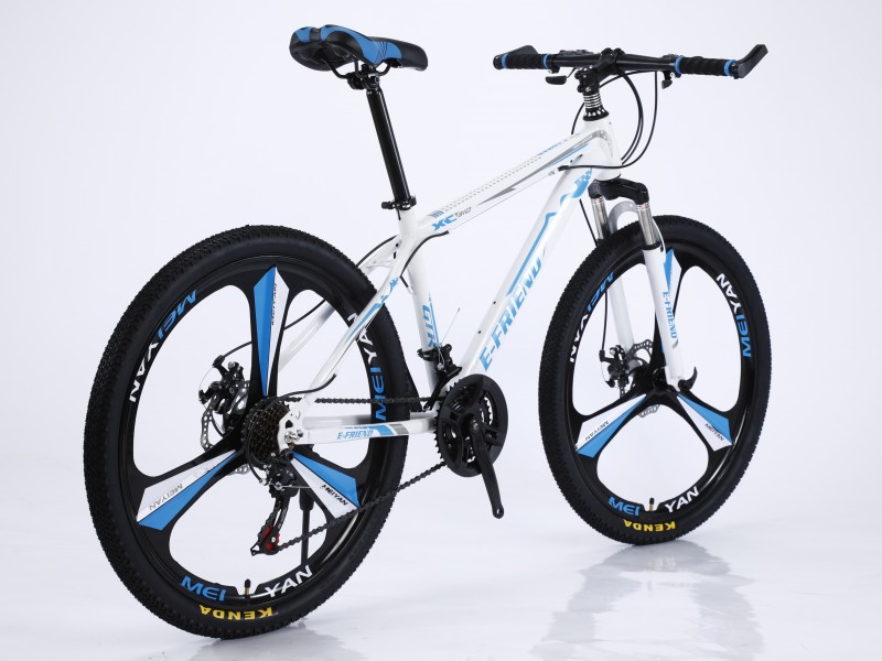 Ποδήλατο Mountain E FRIEND XC310 GT 26 ίντσες σε Λευκό Μπλε