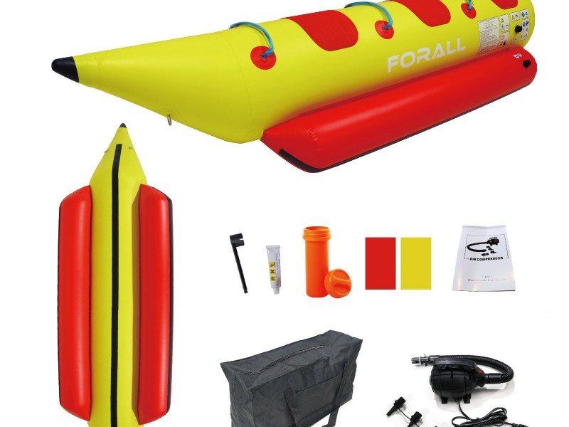 Φουσκωτό 3 ατόμων Banana boat με αξεσουάρ