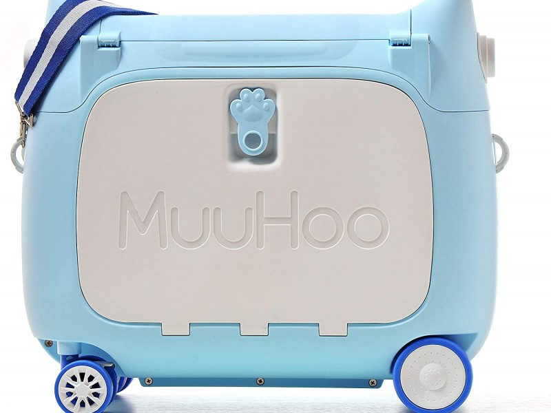 Παιδική Βαλίτσα Ταξιδιου Καμπίνας  τρόλευ Penguin Blue Kids Luggage